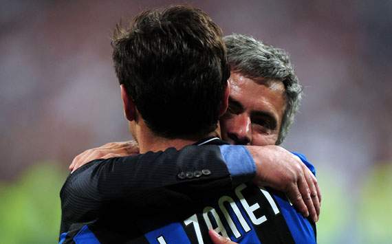 Jose Mourinho & Javier Zanetti, Inter