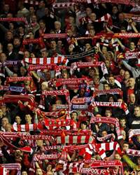 UEFA Europa League, Liverpool v Steaua Bucharest, Liverpool fans
