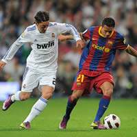 Mesut Ozil, Adriano, Barcelona, Real Madrid, Copa del Rey