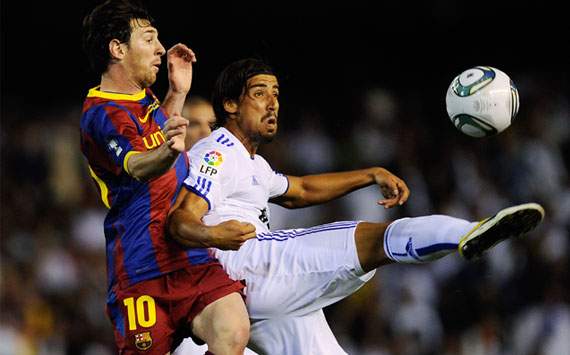 Copa del Rey: Lionel Messi (FC Barcelona) Sami Khedira (Real Madrid)