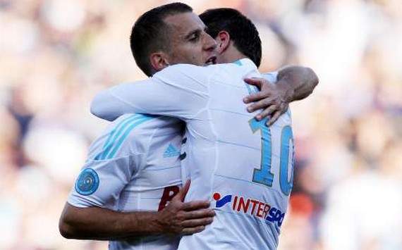 Ligue 1 : Benoit Cheyrou & Lucho Gonzalez (Olympique de Marseille)