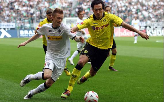 Bundesliga: Borussia M'gladbach - Borussia Dortmund, Reus, Hummels (Getty Images)