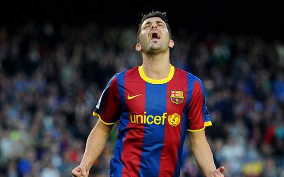 Liga BBVA: David Villa (FC Barcelona)