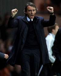 Roberto Mancini, Manchester City (Getty Images)