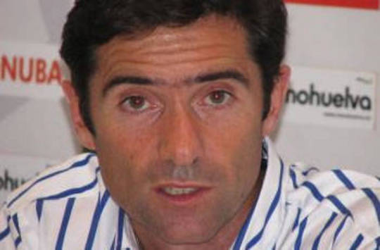 Marcelino, coach of Recreativo Huelva