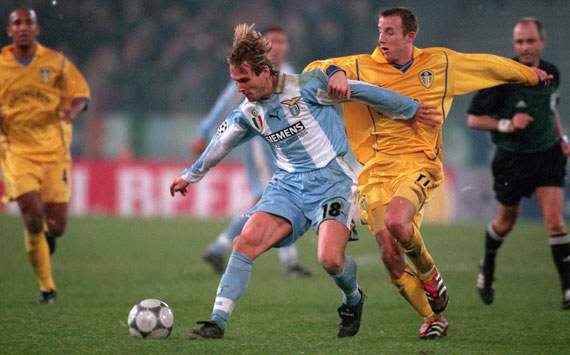Nedved spielte von 1996 bis 2001 für Lazio Rom