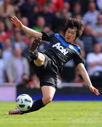 EPL: Park Ji-Sung, Arsenal v Manchester United