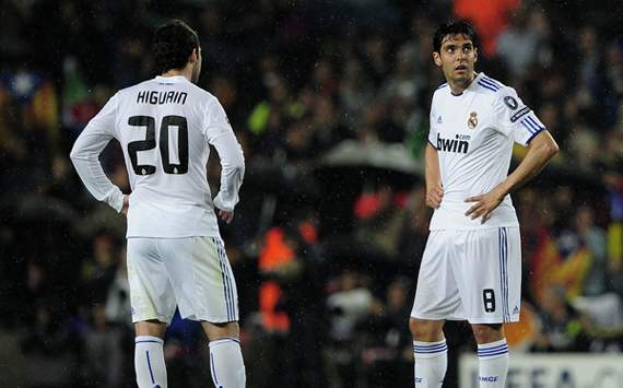 Gonzalo Higuain & Kaka - Real Madrid (Getty Images)