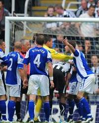 BPL, Newcastle United v Birmingham City,Liam Ridgwell