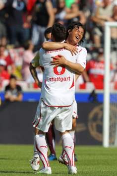 VfB Stuttgart v Hannover 96 - Bundesliga;Shinji Okazaki