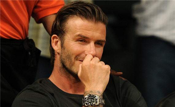 David Beckham Old