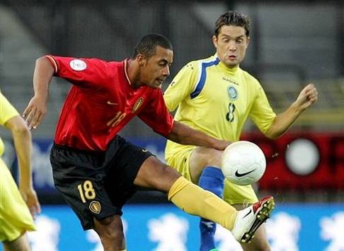 Euro Qualy: Dembele (Belgium) and Khokhlov (Kazajstan) (AFP)