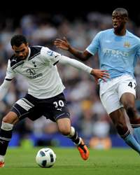 EPL : Yaya Toure - Sandro, Manchester City v Tottenham 