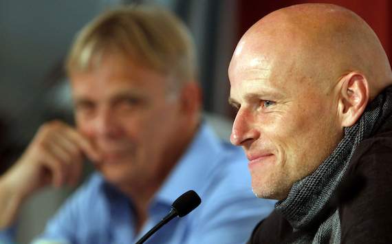 Das Führungsduo des 1. FC Köln: Sportdirektor Volker Finke und Trainer Stale Solbakken