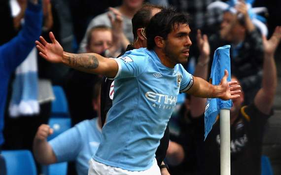 Carlos Tevez - Manchester City (Getty Images)