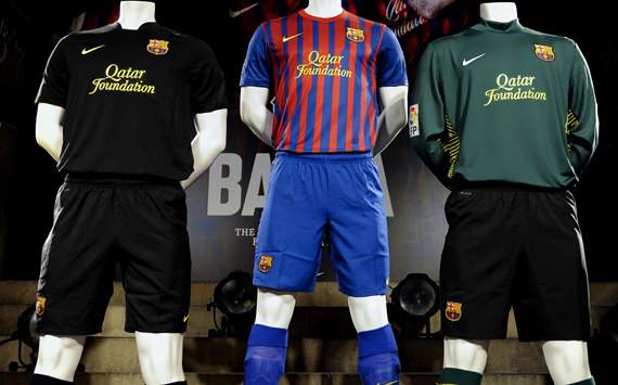 FC Barcelona Presents New Shirt