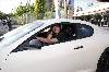 Ibrahimovic con la sua nuova Maserati (LaPresse)