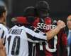 Un abbraccio tra Di Natale e Seedorf in Milan-Udinese (Getty Images) Un abbraccio tra Di Natale e Seedorf in Milan-Udinese (Getty Images)