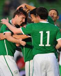 Home Nation cup : Stephen Ward, Republic of Ireland v Northern Ireland
