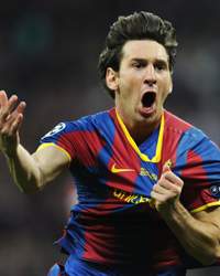 UEFA Champions League Final, Barcelona v Manchester United, Lionel Messi