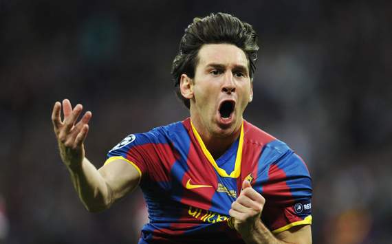 Messi Bahagia Samakan Rekor Kubala