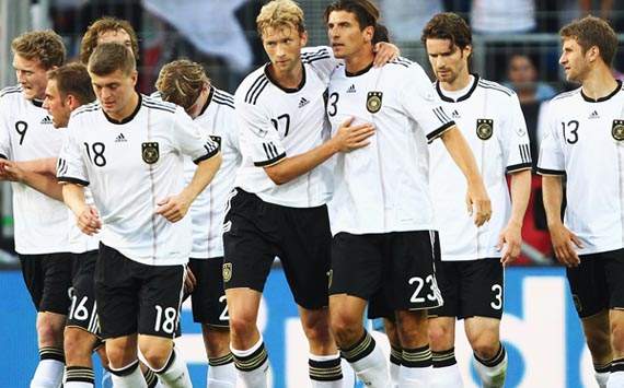 Jubel und Freude bei der deutschen Nationalmannschaft