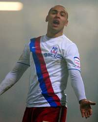 James Vaughan of Crystal Palace