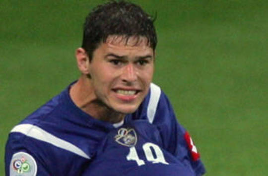 Nikola Zigic, the new serbian player of Racing (AFP)