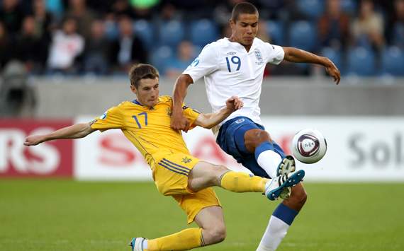 UEFA European U21 Championships : Oleg Golodyuk - Jack Rodwell, Ukraine v England