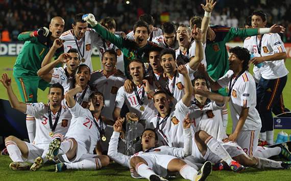 Jordi Alba, Juan Mata, Thiago Alcántara y los protagonistas de España en Londres 2012