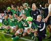 Northern Ireland national team celebrating (AFP)
