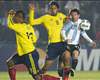 Messi no puede con la marca de Guarín y Aguilar - Argentina vs Colombia