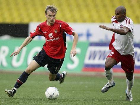 Milos Krasic of CSKA