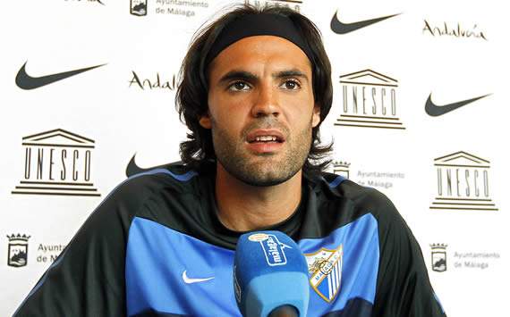 Sergio Sánchez, del Málaga, envidia al Barcelona