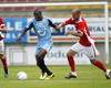 Standard Liege - FC Twente, Jelle van Damme, Ola John and Laurent Ciman