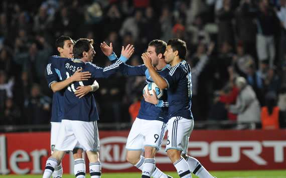 Celebración de Argentina