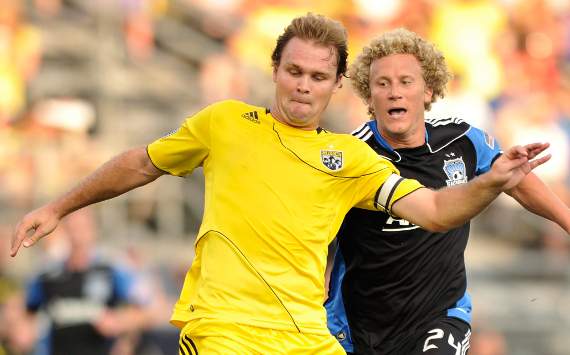Chad Marshall, Columbus Crew; Steven Lenhart, San Jose Earthquakes; MLS