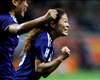 Japan's Homare Sawa thanks teammates and supporters after triumph at 2011 Women's World Cup