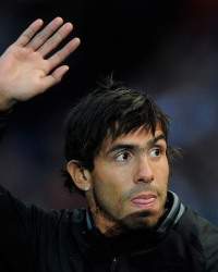 Carlos Tevez, Manchester City (Getty Images)