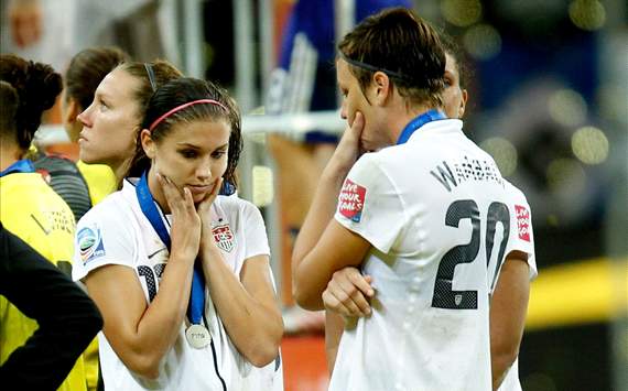 Alex Morgan and Abby Wambach, USA (Getty Images) 