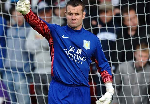 Aston Villa's Shay Given is excited about return to Newcastle United for the first time
