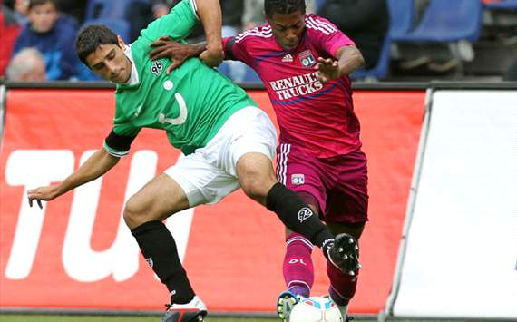 Hannover-Lyon, Lars Stindl & Michel Bastos
