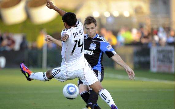 Bobby Convey, Andy Najar; D.C. United - San Jose Earthquakes