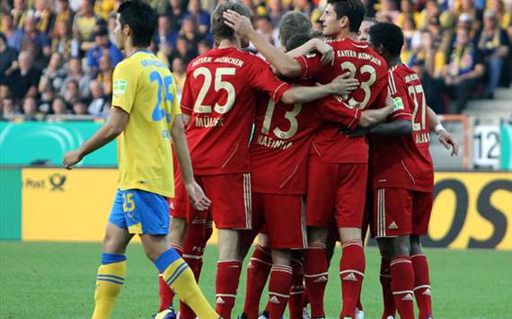 Bayern-Jubel in Braunschweig