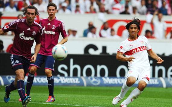 VfB Stuttgart v FC Schalke 04 - Bundesliga ,Shinji Okazaki