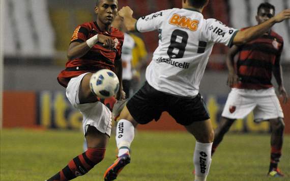 Flamengo x Coritiba  Crédito: Alexandre Loureiro/VIPCOMM