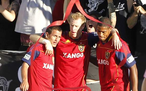 Nat Borchers, Chris Schuler, Luis Gil, Real Salt Lake, MLS
