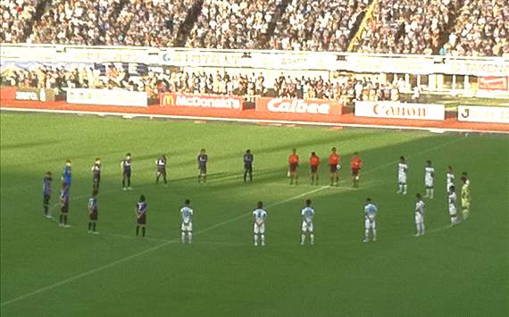 j-league minute silence