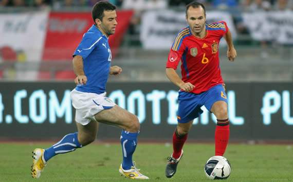 Giuseppe Rossi, Andres Iniesta, Italy, Spain