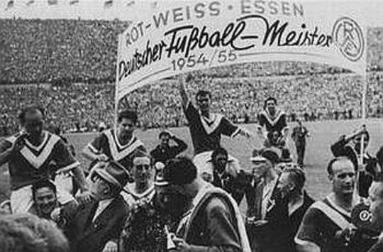 Yesterday: Rot-Weiß Essen Deutscher Meister 1954/55
